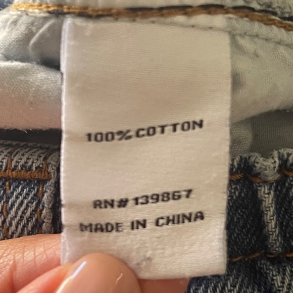 PRINCESS POLLY jeans, Size 2, leg pockets - Picture 10 of 12